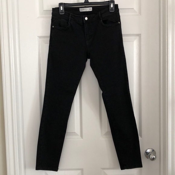Trafaluc Denim by Zara size 6 black skinny jeans - Picture 1 of 4